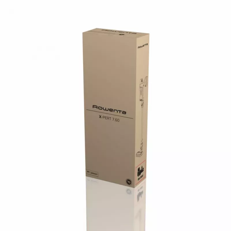 Rowenta RH6A31 2-in-1 lazdelinis dulkių siurblys, belaidis, be maišelio, 140 W, juoda, violetinė