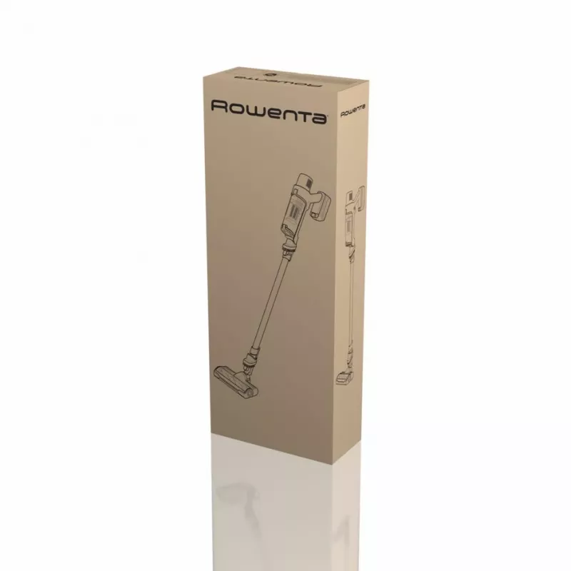 Rowenta RH6A31 2-in-1 lazdelinis dulkių siurblys, belaidis, be maišelio, 140 W, juoda, violetinė