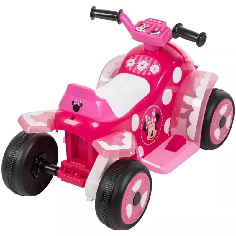 Vaikiškas elektrinis keturratis HUFFY Minnie Mouse 19075W