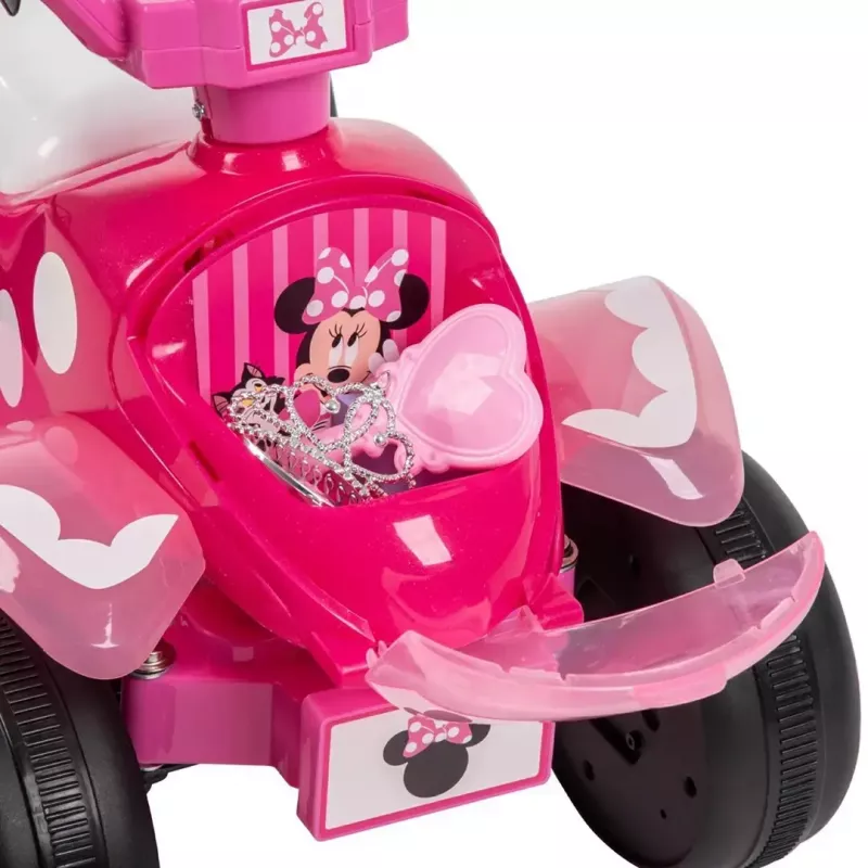 Vaikiškas elektrinis keturratis HUFFY Minnie Mouse 19075W