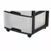 Dėžučių spinta Curver 0806770146 — 5 stalčių, po 20 l, juoda/permatoma, 37×39×100 cm