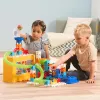 Konstrukcinis žaidimų rinkinys VTech Marble Rush M400 — 80 dalių, interaktyvus rutuliukų takelis