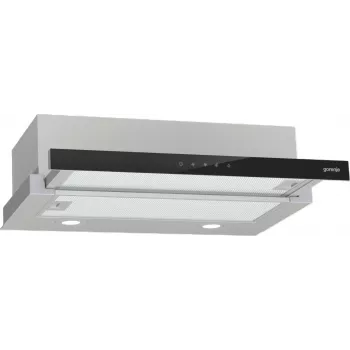 Gorenje TH64E3SGB pusiau įmontuojamas ištraukiamas gartraukis Nerūdijantis plienas 350 m³/h