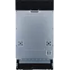 Gorenje indaplovė GV561D10 BK070, visiškai įmontuojama, siaura (45 cm), balta, juoda, mygtukai