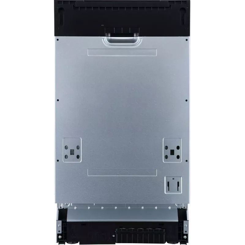 Gorenje indaplovė GV561D10 BK070, visiškai įmontuojama, siaura (45 cm), balta, juoda, mygtukai