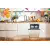 Gorenje indaplovė GV561D10 BK070, visiškai įmontuojama, siaura (45 cm), balta, juoda, mygtukai