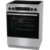 Gorenje GECS6C70XC laisvai pastatoma viryklė su elektrine spiraline kaitviete, nerūdijantis plienas