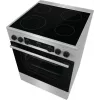 Gorenje GECS6C70XC laisvai pastatoma viryklė su elektrine spiraline kaitviete, nerūdijantis plienas