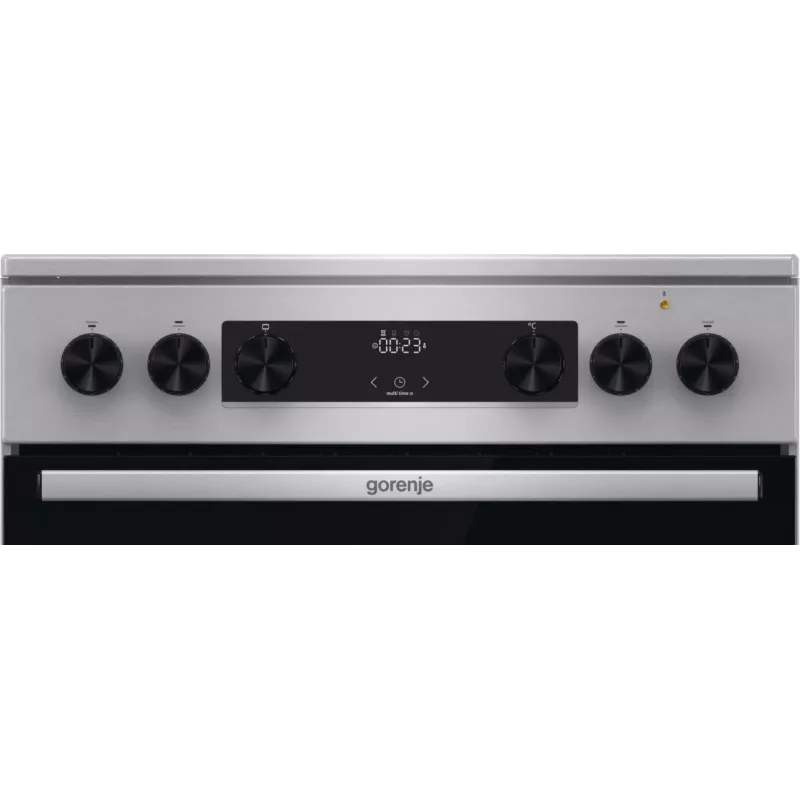 Gorenje GECS6C70XC laisvai pastatoma viryklė su elektrine spiraline kaitviete, nerūdijantis plienas