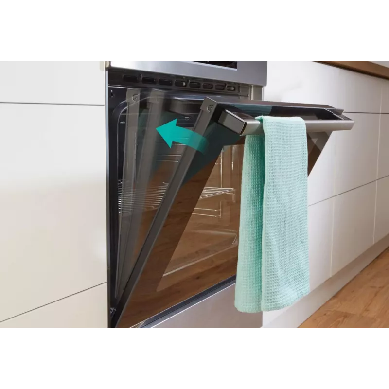 Gorenje GECS6C70XC laisvai pastatoma viryklė su elektrine spiraline kaitviete, nerūdijantis plienas