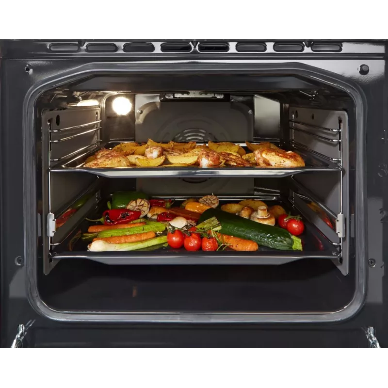 Gorenje GECS6C70XC laisvai pastatoma viryklė su elektrine spiraline kaitviete, nerūdijantis plienas