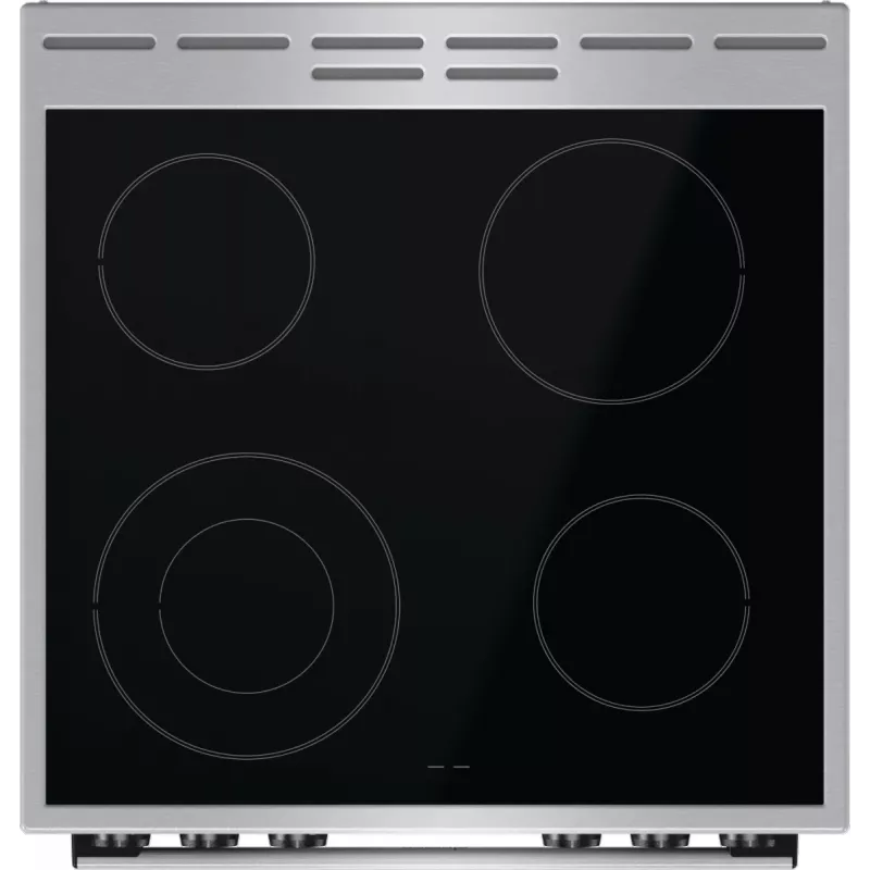 Gorenje GECS6C70XC laisvai pastatoma viryklė su elektrine spiraline kaitviete, nerūdijantis plienas