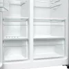 Šaldytuvas Gorenje Side by Side NRR9185DAXLWD BK065B, laisvai pastatomas, amerikietiškos durelės, pilkas, LED, ant durelių, R600a