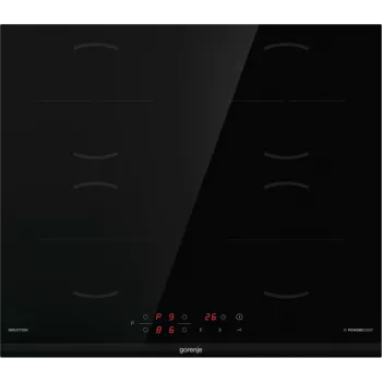 Gorenje GI6401BCE RAL9017 įmontuojama indukcinė kaitlentė, 4 zonos, 59,5 cm, juoda