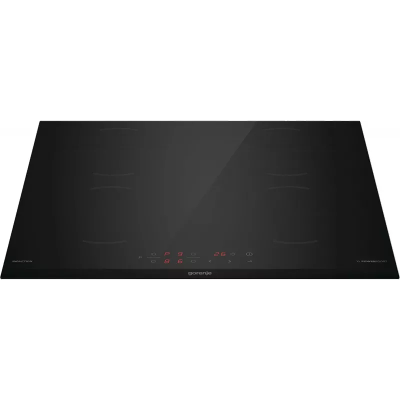 Gorenje GI6401BCE RAL9017 įmontuojama indukcinė kaitlentė, 4 zonos, 59,5 cm, juoda