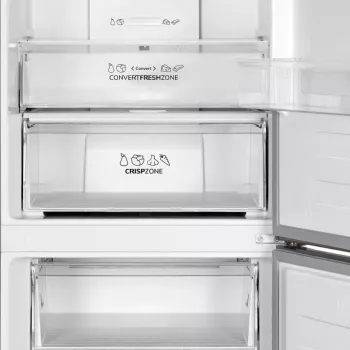 Šaldytuvas-šaldiklis Gorenje NRK619CABXL4, 304 L, 6 kg/24h, C klasė, Fresh Zone, juodas