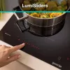 Gorenje Indukcinė kaitlentė GI6443BSCWF, juoda, įmontuojama, 60 cm, zoninė indukcinė kaitlentė, stiklo keramika, 4 zonos