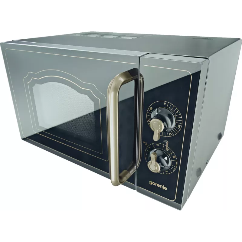 Gorenje MO4250CLB Antracitinė mikrobangų krosnelė su griliu, 20 L, 700 W