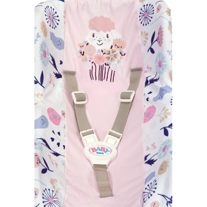 BABY born Comfort Seat Flower lėlės kelioninė kėdutė