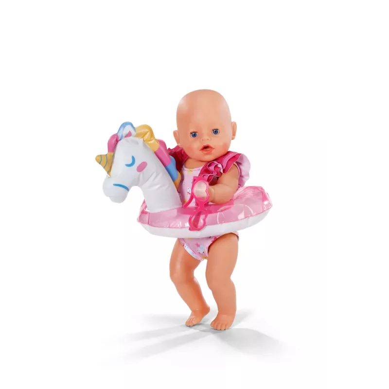 BABY born maudymosi komplektas Vienaragis 43 cm – lėlės maudymosi kostiumėlis