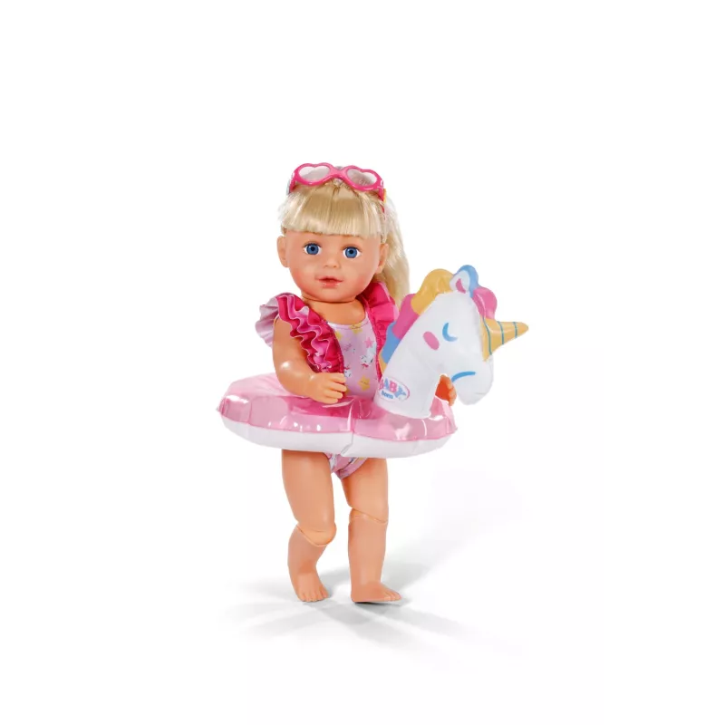 BABY born maudymosi komplektas Vienaragis 43 cm – lėlės maudymosi kostiumėlis