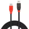 Lindy 0,5m USB 2.0 Micro-B į Mini-B OTG laidas