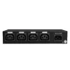 Lindy 32622 nuotolinio maitinimo valdymo blokas (PDU) 4 AC lizdai 1U juodas