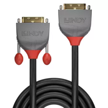 Lindy 2 m DVI-D Dual Link ilginimo laidas, Anthra Line