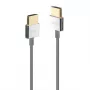 Lindy Ultra High Speed HDMI Slim Cable 0.5m, 0.5 m, HDMI Type A (Standartinis), HDMI Type A (Standartinis), 48 Gbit/s, Baltas
