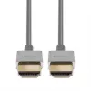 Lindy Ultra High Speed HDMI Slim Cable 0.5m, 0.5 m, HDMI Type A (Standartinis), HDMI Type A (Standartinis), 48 Gbit/s, Baltas