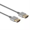 Lindy Ultra High Speed HDMI Slim Cable 0.5m, 0.5 m, HDMI Type A (Standartinis), HDMI Type A (Standartinis), 48 Gbit/s, Baltas