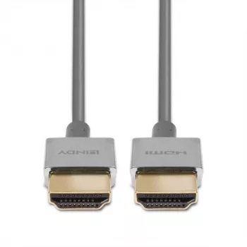 Lindy Ultra High Speed HDMI Slim Cable 1m, 1 m, HDMI Type A (Standartinis), HDMI Type A (Standartinis), 48 Gbit/s, Balta