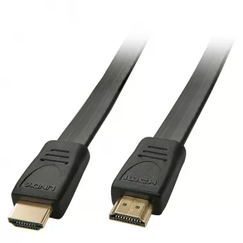 Lindy 36996 HDMI laidas 1 m, juodas, plokščias