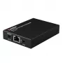 Lindy HDMI, KVM ir IR per IP imtuvas, 150 m, Cat5e/Cat6, juodas, metalinis