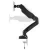 Lindy Single Display Gas-Spring Desktop Mount, 6.5 kg, 43.2 cm (17 inch), 68.6 cm (27 inch), 75 x 75 mm, 100 x 100 mm, Juoda