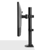 Lindy Stubby fiksuotas monitoriaus laikiklis, 8 kg, 33 cm (13 col.), 81,3 cm (32 col.), 75 x 75 mm, 100 x 100 mm, juodas