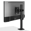 Lindy Stubby fiksuotas monitoriaus laikiklis, 8 kg, 33 cm (13 col.), 81,3 cm (32 col.), 75 x 75 mm, 100 x 100 mm, juodas