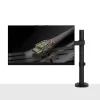 Lindy Single Adjustable Display Mount, 8 kg, 33 cm (13 col.), 81,3 cm (32 col.), 75 x 75 mm, 100 x 100 mm, juoda