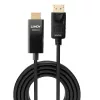 Lindy 3m aktyvus DisplayPort į HDMI laidas su HDR, 3 m, DisplayPort, HDMI A tipo (standartinis), Kištukas, Kištukas, Tiesus