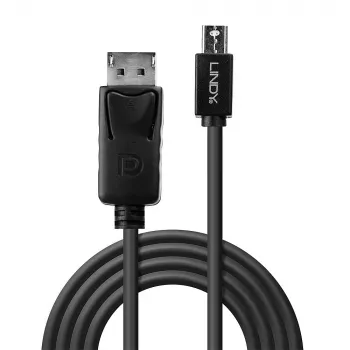 Lindy 5 m Mini DisplayPort (vyriškas) į DisplayPort (vyrišką) juodas
