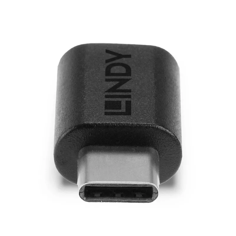 Lindy USB 3.2 Type C į C adapteris, juodas