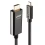 Lindy 10 m USB Type-C į HDMI 4K60 adapterio kabelis su HDR