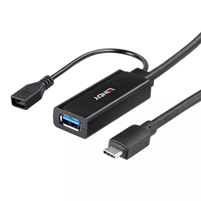 Lindy 5m USB 3.2 Gen 1 C/A aktyvus prailginimo kabelis