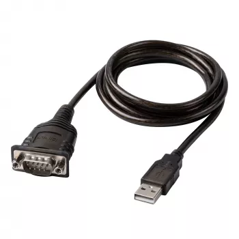 Lindy 43413 USB į RS232 keitiklis su COM prievado išlaikymu, pilka, 1,5 m