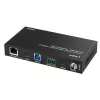 Lindy 100m Cat.6A 2 Host USB 3.2 Gen 1 HDBaseT prailgintuvas, tinklo siųstuvas ir imtuvas, 100 m, 480 Mbit/s, Cat6a, VS6320, fosforo bronza