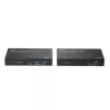 Lindy 100m Cat.6A 2 Host USB 3.2 Gen 1 HDBaseT prailgintuvas, tinklo siųstuvas ir imtuvas, 100 m, 480 Mbit/s, Cat6a, VS6320, fosforo bronza