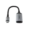 Lindy 43428 USB Type-C į HDMI vaizdo kabelio adapteris 0,15 m pilka