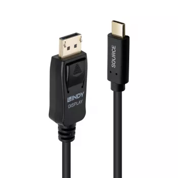 Lindy 2m USB Type C į DisplayPort 4K60 adapterinis kabelis su HDR