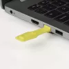 Lindy RJ45 prievadų užraktai geltoni, 10 vnt. + 1 raktas