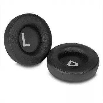 Lindy LH900XW atsarginės ausinės pagalvėlės, odinės, 240 g, juodos